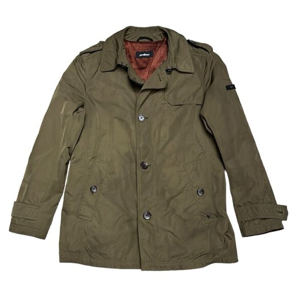 Strellson Other - Strellson Olive Green Men's Trench Coat